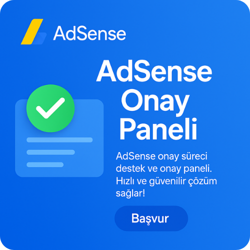 AdSense Onay Paneli